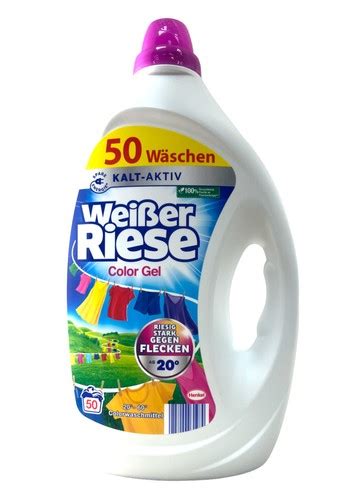 Weisser Riese Color 50 Spalari Detergent Lichid Davreau Ro