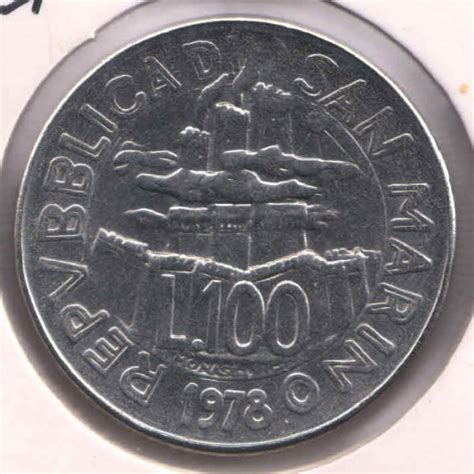 San Marino Lire Fao Unc Steel Coin Kb Coins Currencies