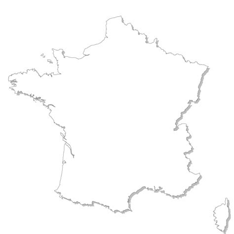 StepMap Frankreich Landkarte für Frankreich