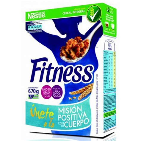 Cereal Desayuno Nestle Fitness Integral Caja 670 Grs