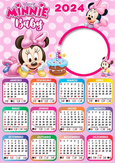 A Minnie Mouse Calendar For The New Year