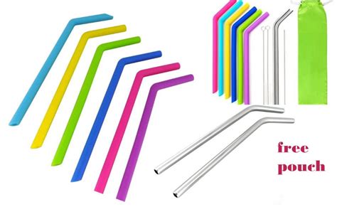 BPA Free Reusable Straws 11 Pcs Set 10 5 Long Extra Etsy