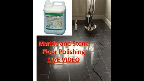 Marble And Stone Tiles Polishing Live Taski Terranova Chemical Usage