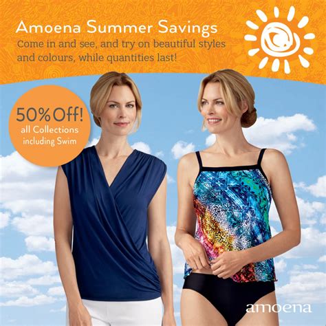 Amoena Summer Savings From August 16th To 31st Fit Essentials Ltd