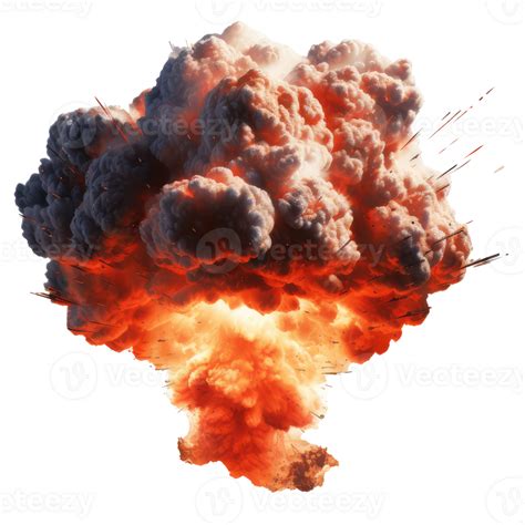 Atomic Bomb Explosion Mushroom Cloud Ai Generated 28573778 Png