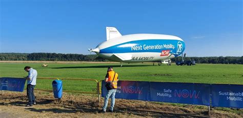 Zeppelin Nad L Skiem Zobacz Zdj Cia Podniebnego Giganta Widziany