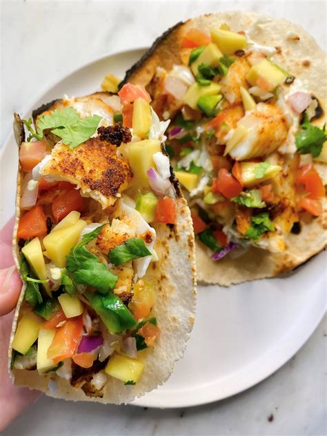 Tilapia Fish Tacos - TeacherTastes