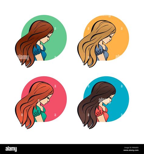 Head And Shoulders Vector Vectors Hi Res Stock Photography And Images