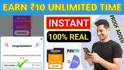 Earn Rs10 Instant Money Earning Apps Tamil 2023 Unlimited Amazon T