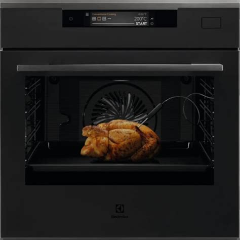 Piekarnik Electrolux KOCAP31WT SteamCrisp Czarny Matowy Parowy FM