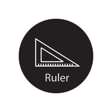 ruler icon vector 27475019 Vector Art at Vecteezy