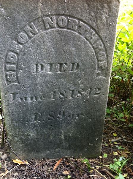 Gideon Northrop 1753 1842 Find A Grave Memorial