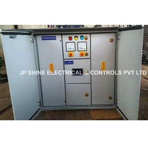 Three Phase Mild Steel Power Distribution Control Panel Ip Rating