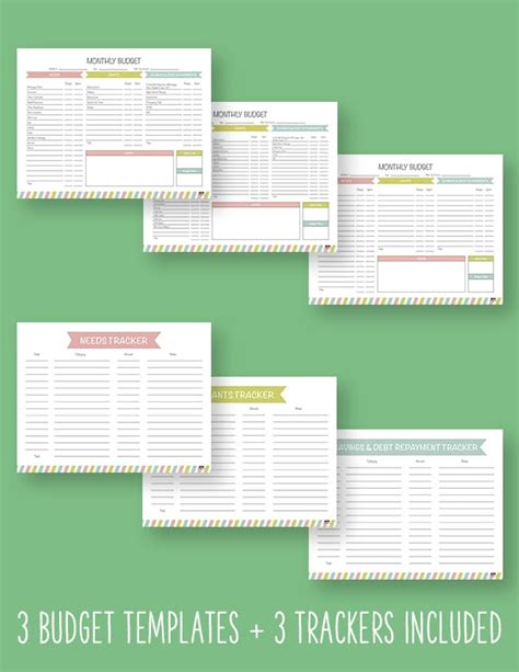 503020 Budget Templates 15 Free Printables Printabulls