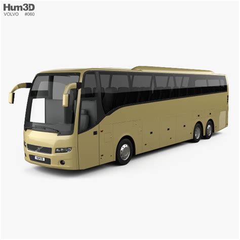 Volvo 9900 bus 2007 3D model - Vehicles on Hum3D