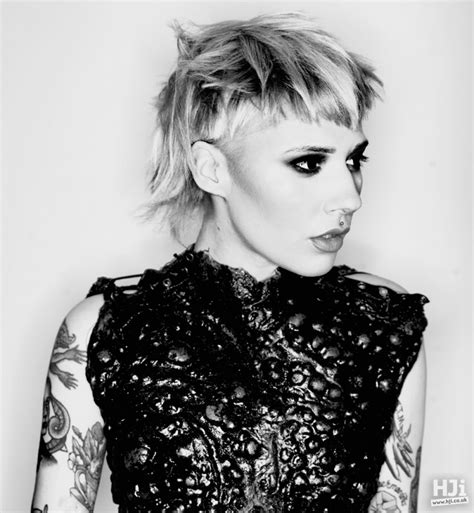 Rough Cut Blonde Mullet