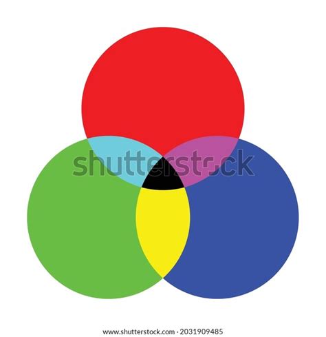 Rgb Cmyk Color Palettes Basic Color Stock Vector Royalty Free