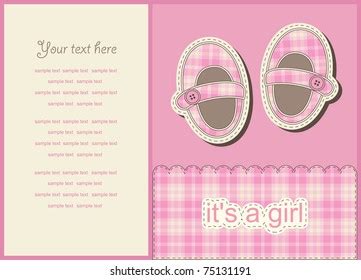 Lingerie Card Vector Illustration Stock Vector Royalty Free