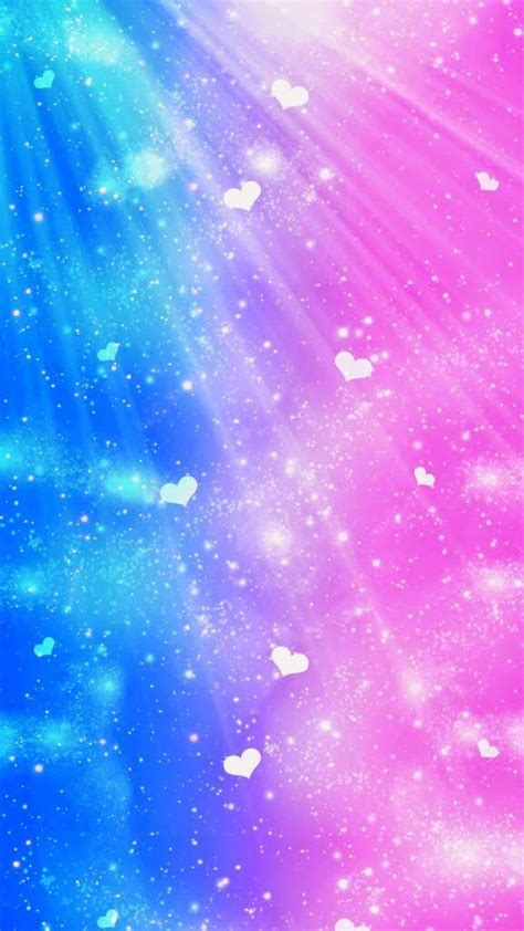 Galaxy Hintergrundbilder Einhorn Glitzer Es Haut Dich Pink Und Rosa