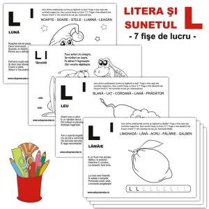 Litera Si Sunetul L Fise De Lucru Materiale Didactice Eduprescolar Ro