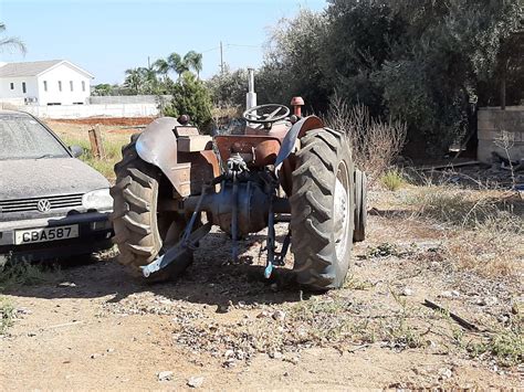 Tractor Heaven In Cyprus Red Massey Ferguson Tractor Phot… Flickr