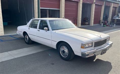 9C1 Police Package 1990 Chevrolet Caprice Barn Finds