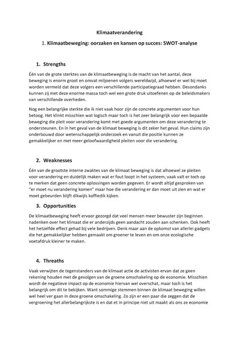 Klimaatverandering Module 8 Opdracht 9 Klimaatverandering 1