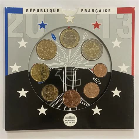 Coffret Bu Euro France De La Monnaie De Paris Brillant