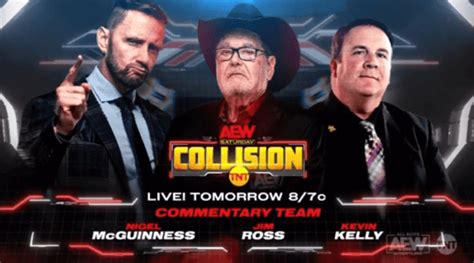 AEW Unveils Updated Card For AEW Collision Plus Theme Song By The ...