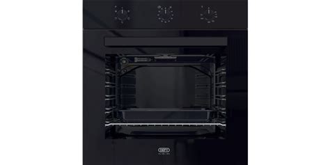 Defy Slimline Eye Level Oven Black Glass Dbo E Bradlows