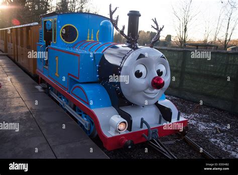 Thomas The Tank Engine At Thomas Land Drayton Manor Christmas