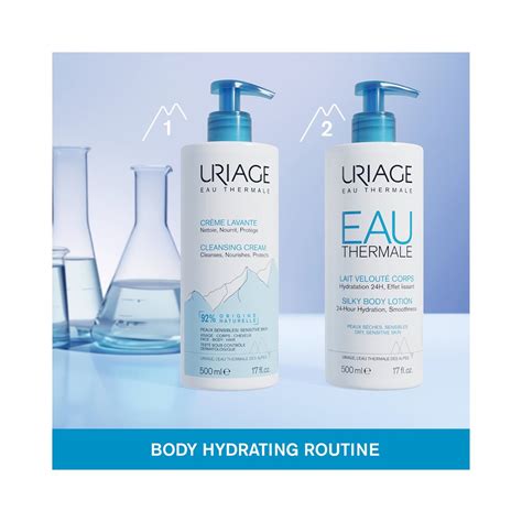 Uriage Eau Thermale Lait Velouté Corps lait soyeux corps pour peaux