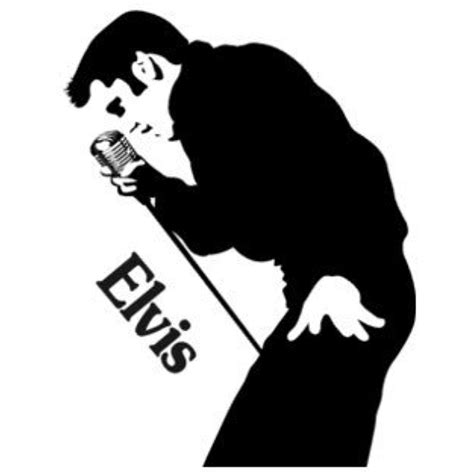 Elvis Wall Decal Vinyl Wall Sticker The King Decor X Inches