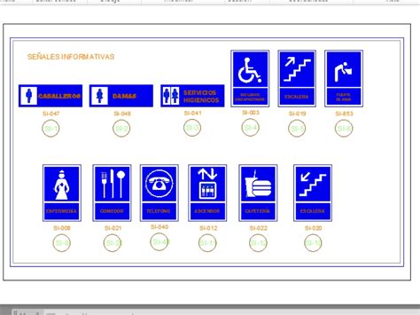 Senales De Seguridad En Autocad Librer A Cad