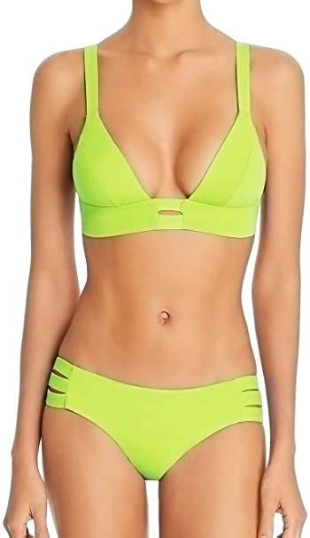 Pull On Banded Top With Matching Hipster Bottom Bikini Set Bikini