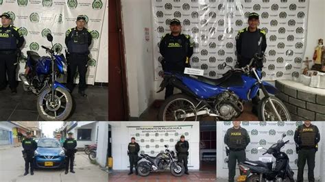 500 Motos Y Carros Han Recuperado Las Autoridades En Lo Que Va Del Año En El Huila