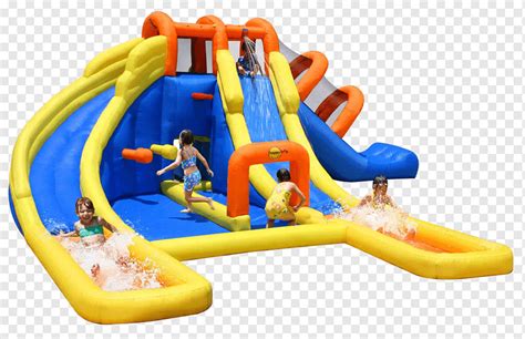 Inflatable Bouncers Water Slide Castle Playground Slide Swimming Pool