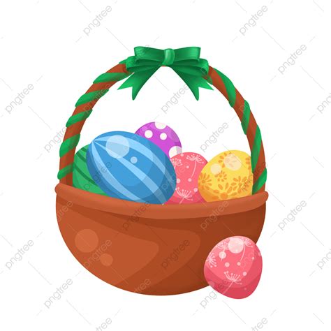 Easter Egg Basket Clipart Hd Png Funny Easter Basket Clipart Easter Interesting Basket Png