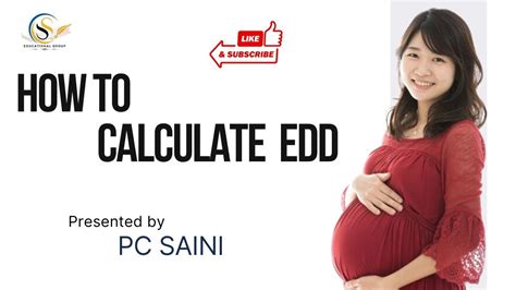 How To Calculate Expected Date Of Delivery Ii Edd In Pregnancy Ii