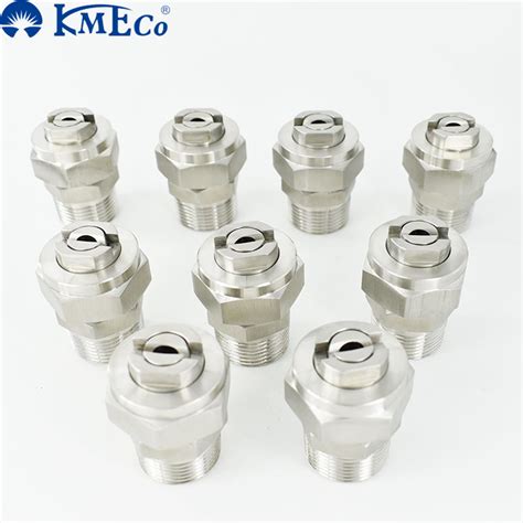 Kmeco High Pressure Flat Fan Dovetail Descaling Spray Nozzle Nozzle