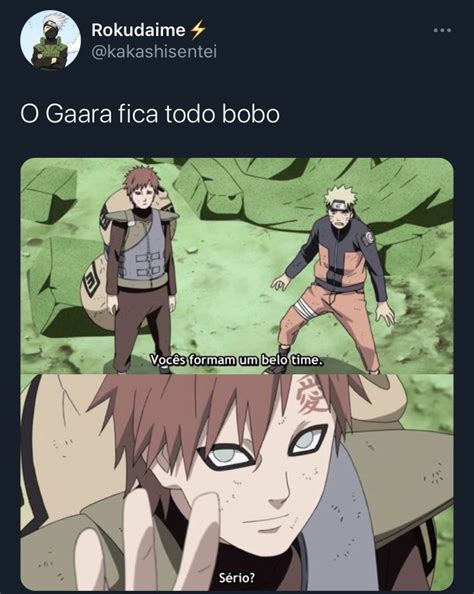 Pin de Raffa Ferreira em Piadas inteligentes Memes engraçados naruto