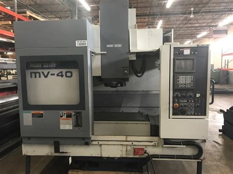 Used 1994 MORI SEIKI MV 40B 40 Vertical Machining Centers Bed Type