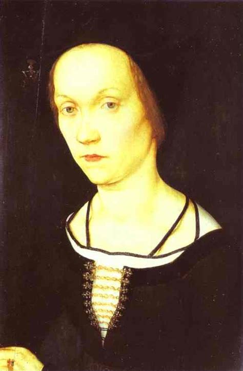 Grabados De Calidad Del Museo Retrato De Un Mujer 1524 De Hans