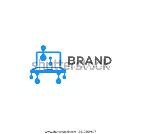 Ict Logo Eps Vector Template Stock Vector (Royalty Free) 2410809607 ...