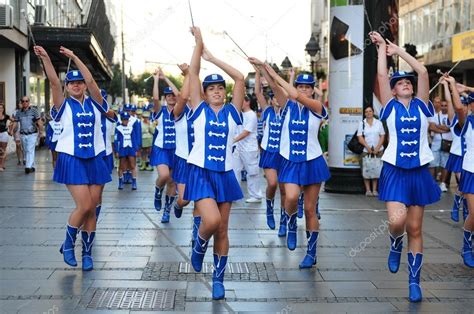 Majorette dance – Stock Editorial Photo © ToskanaInc #42145047