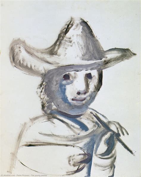 Riproduzioni D Arte Il Giovane Pittore 1972 Di Pablo Picasso Ispirato Da 1881 1973 Spain