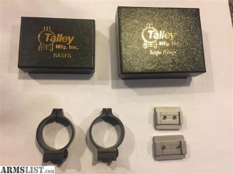 Armslist For Sale Talley Bases And Rings For Sako