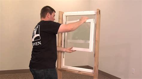 How To Replace The Balance In A Vinyl Single Hung Side Load Window