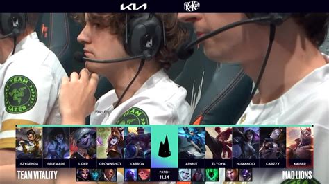 Vitality Vs MAD Lions EN LEC Summer Split 2021 W6D2 1080p CDA