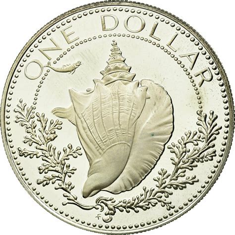 One Dollar 1975, Coin from Bahamas - Online Coin Club